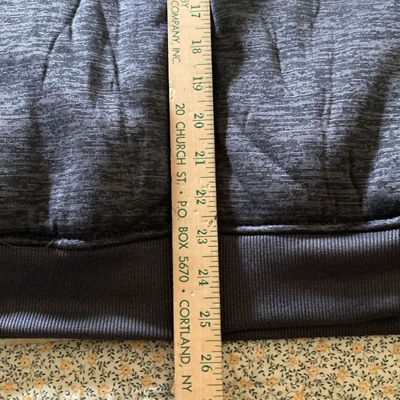 Speedrun Sherpa lined full zip hoodie charcoal gray large warm three season - Picture 7 of 7